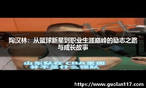 陶汉林：从篮球新星到职业生涯巅峰的励志之路与成长故事